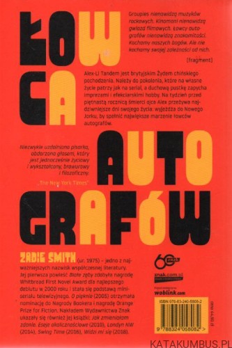 Łowca autografów. ZADIE SMITH