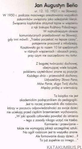 Pedagogika. JAN AUGUSTYN BENO