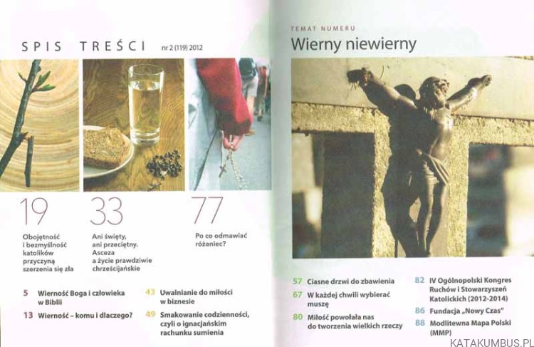 Wierny niewierny. Zeszyty Odnowy w Duchu Świętym nr 2 (119) 2012