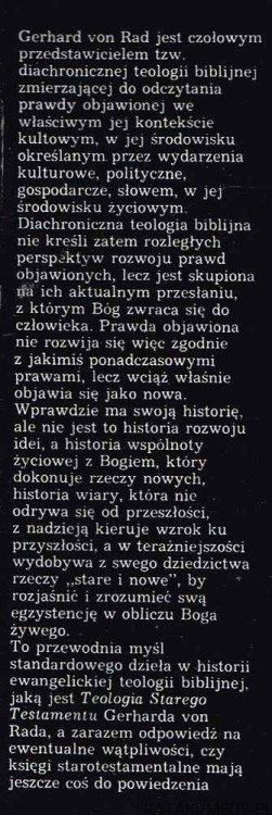 Teologia Starego Testamentu. GERHARD VON RAD