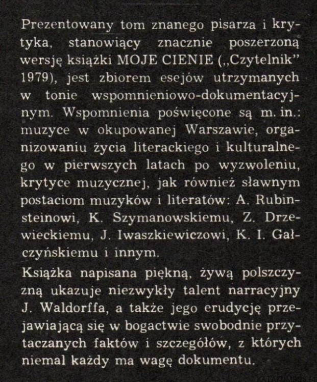 Czarne owce dla Apolla. JERZY WALDORFF