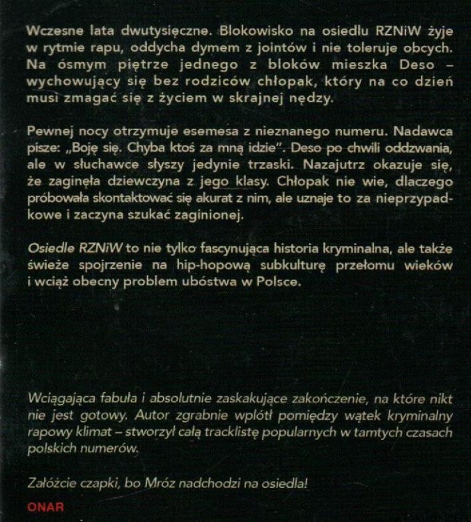Osiedle RZNiW. REMIGIUSZ MRÓZ