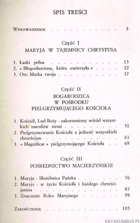 Redemptoris Mater. JAN PAWEŁ II