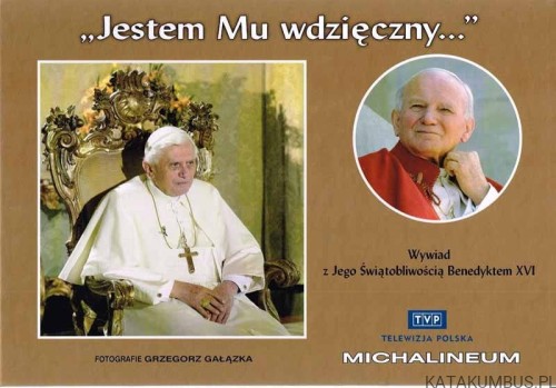 Jestem Mu wdzięczny… Wywiad z Jego Świątobliwością Benedyktem XVI