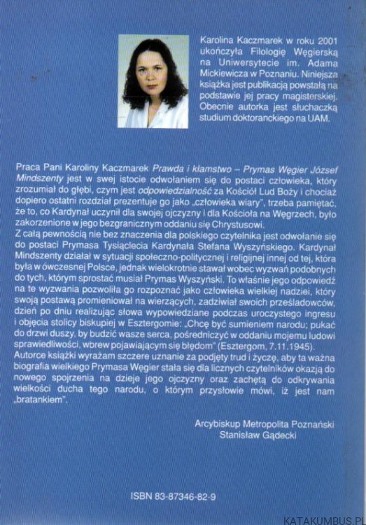 Prawda i kłamstwo. KAROLINA KACZMAREK