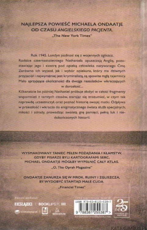 Światła wojny. MICHAEL ONDAATJE