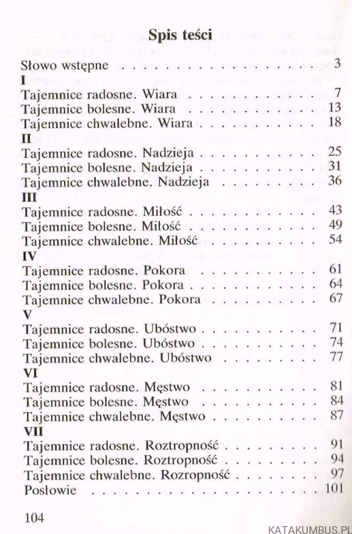 Odmawiajcie różaniec . O. CZESŁAW OSIECKI SVD