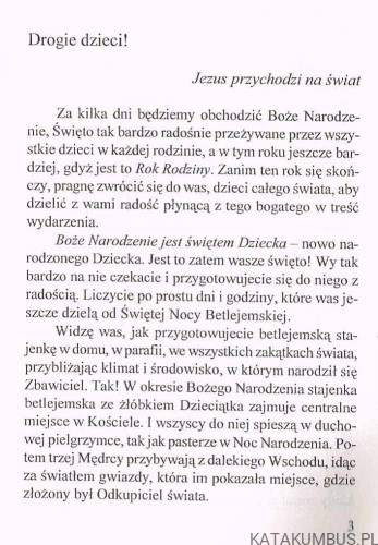 List Ojca świętego do dzieci w Roku Rodziny. JAN PAWEŁ II