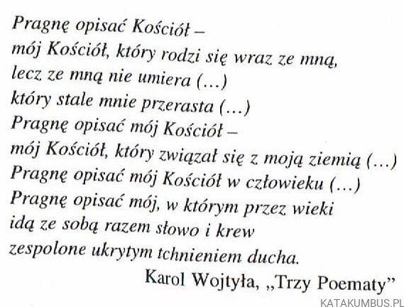 Mój Kościół. Ks. ANDRZEJ JASIŃSKI