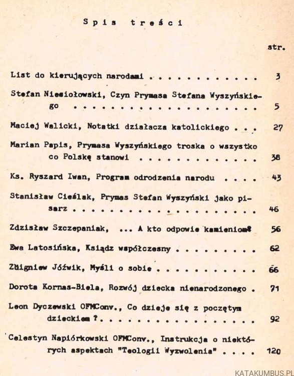 Obecność nr 4 / 84 .Red. LEON B. DYCZEWSKI CONV.