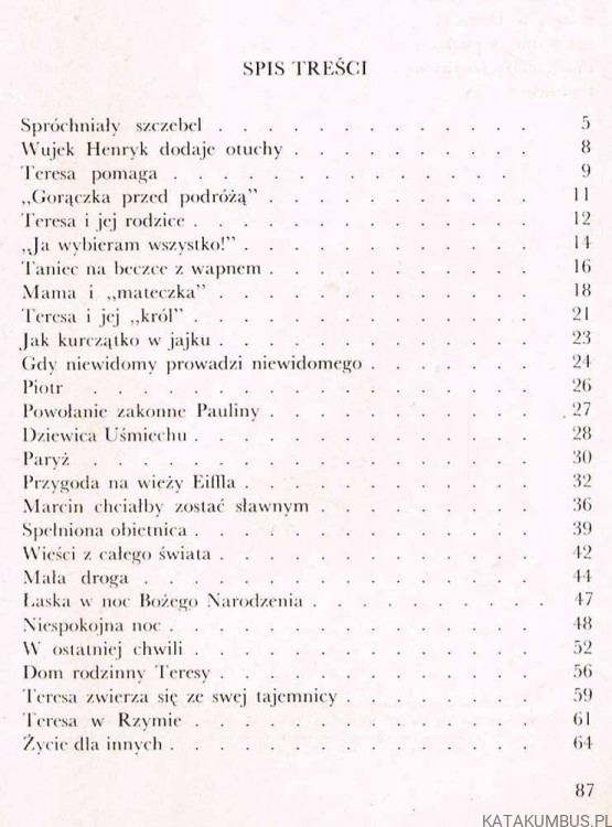 Teresa przyjaciółka na zawsze. INGEBORG OBEREDER