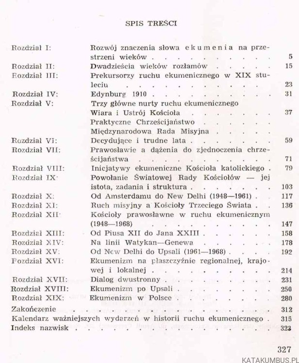 Dążenia ekumeniczne we współczesnym świecie. KAROL KARSKI