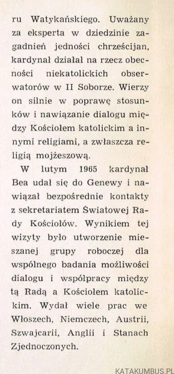 Rozważania o rodzinie ludzkiej. AUGUSTYN KARDYNAŁ BEA