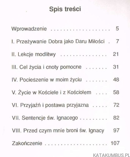 Św. Ignacy Loyola w moim życiu. KS. MIECZYSŁAW BEDNARZ