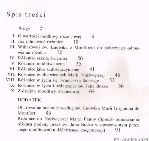 Różaniec przemienia życie. MARIA WACHOLC