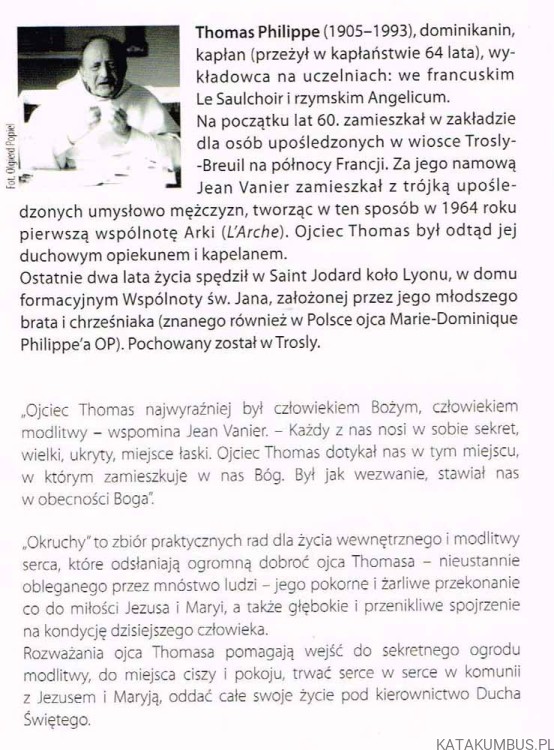 Okruchy. Rady dotyczące życia wewnętrznego i modlitwy serca. THOMAS PHILIPPE OP