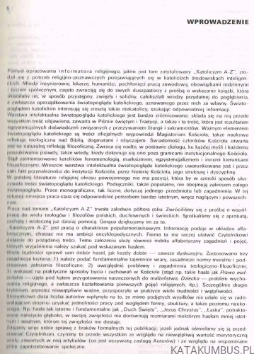 Katolicyzm A-Z. ks. ZBIGNIEW PAWLAK