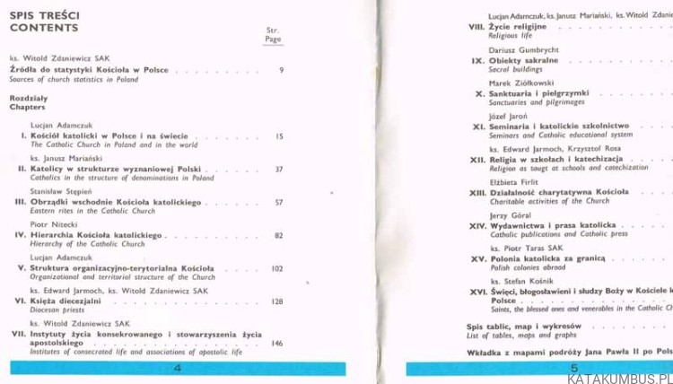 Kościół Katolicki w Polsce 1918-1990. Rocznik Statystyczny