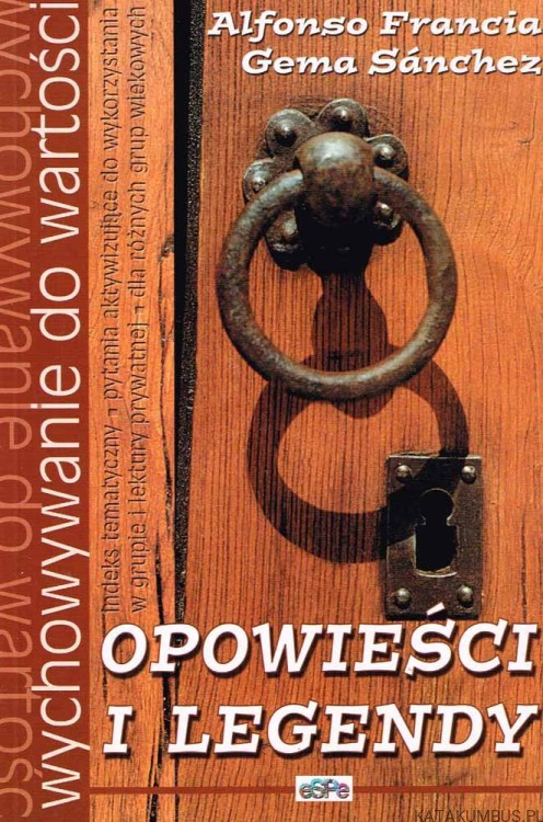 Opowieści i legendy. ALFONSO FRANCIA GEMA SÁNCHEZ