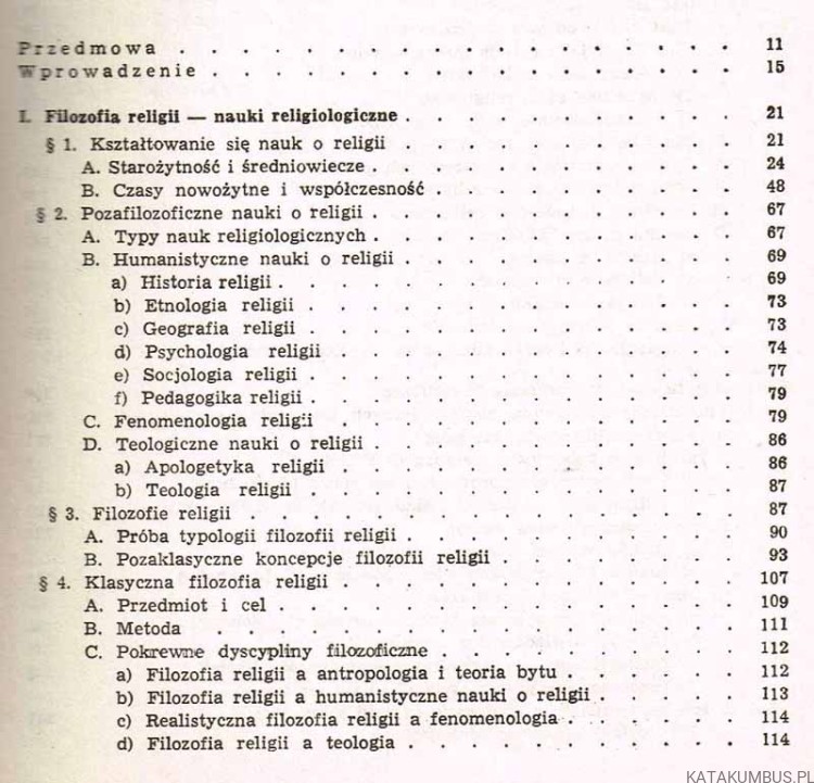 Człowiek i religia. ZOFIA J. ZDYBICKA