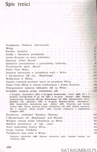 Operacja Wileńska AK. ROMAN KORAB-ŻEBRYK