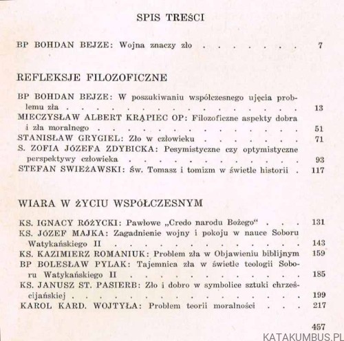W nurcie zagadnień posoborowych. Tom 3. Red. BOHDAN BEJZE