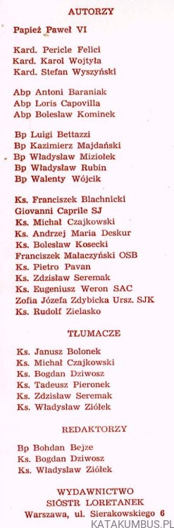 Jan XXIII i jego dzieło / W nurcie zagadnień posoborowych tom 5. PRACA ZBIOROWA
