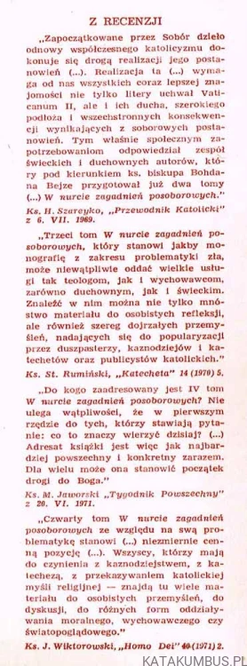 Jan XXIII i jego dzieło / W nurcie zagadnień posoborowych tom 5. PRACA ZBIOROWA