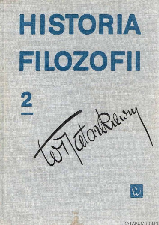 Historia filozofii, t. 2. WŁADYSŁAW TATARKIEWICZ