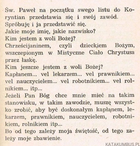 Pawłowy siew. Zamyślenia. Część 1. WŁADYSŁAW KLUZ 2
