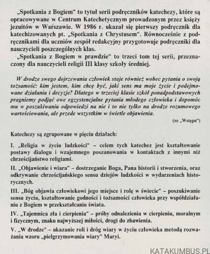 Spotkania z Bogiem w prawdzie. Red. Ks. JANA CHARYTAŃSKIEGO SJ
