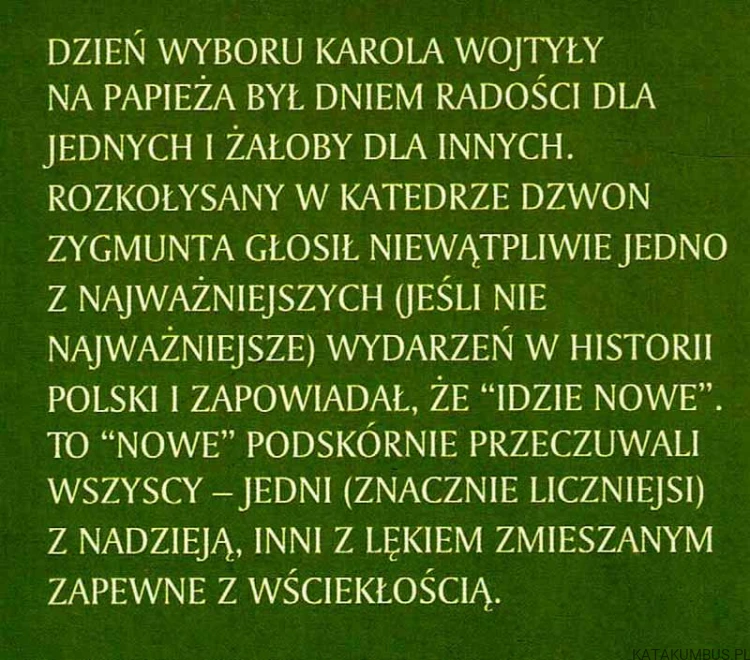 Papież nadziei 25-lecie Pierwszej Pielgrzymki. PAWEŁ ZUCHNIEWICZ