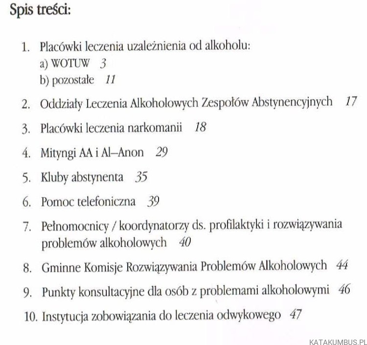 Pomoc dla osób uzależnionych i współuzależnionych w województwie Małopolskim. WOJEWÓDZKI OŚRODEK TERAPII UZALEŻNIEŃ I WSPÓŁUZALEŻNIENIA