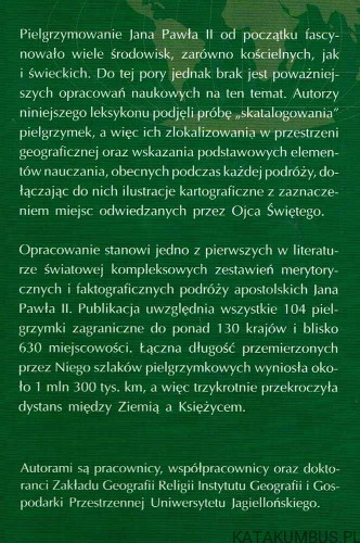Leksykon Pielgrzymek Jana Pawła II. PRACA ZBIOROWA