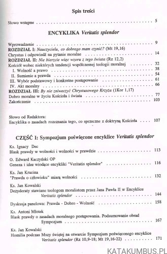 W prawdzie ku wolności. W kręgu encykliki Veritatis Splendor. PRACA ZBIOROWA