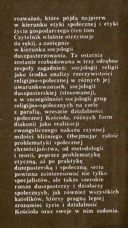 Etyka życia gospodarczego. Ks. JÓZEF MAJKA
