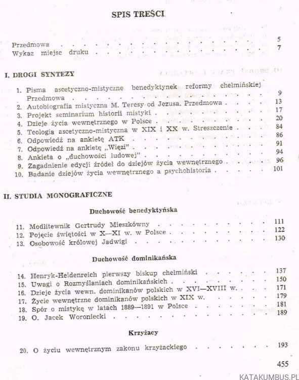 Studia i materiały z dziejów duchowości / Karol Górski