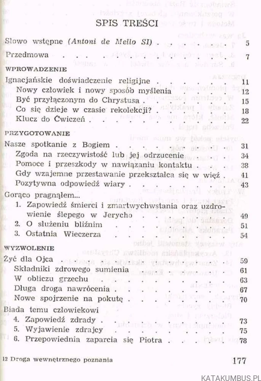 Droga wewnętrznego poznania / Parmananda Divarkar SI