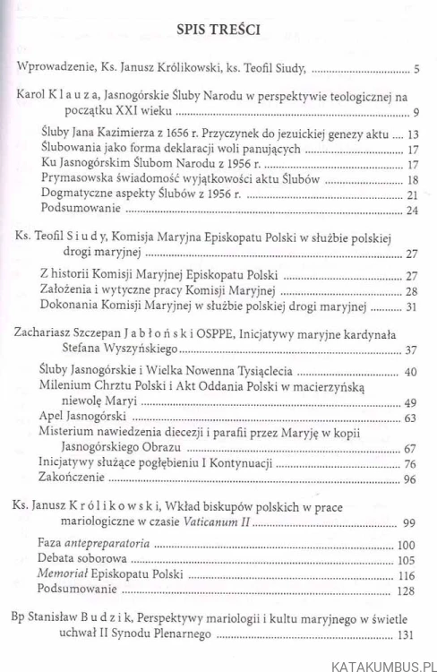 Na Polskiej drodze Maryjnej. Red. ANNA GĄSIOR, Ks. JANUSZ KRÓLIKOWSKI