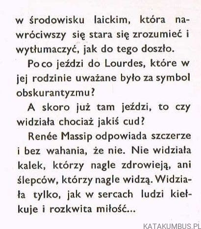 Śmiech Sary. RENEE MASSIP