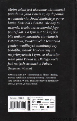 Pontyfikat na czasy zamętu. MACIEJ ZIĘBA OP