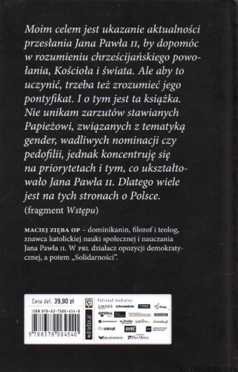 Pontyfikat na czasy zamętu. MACIEJ ZIĘBA OP