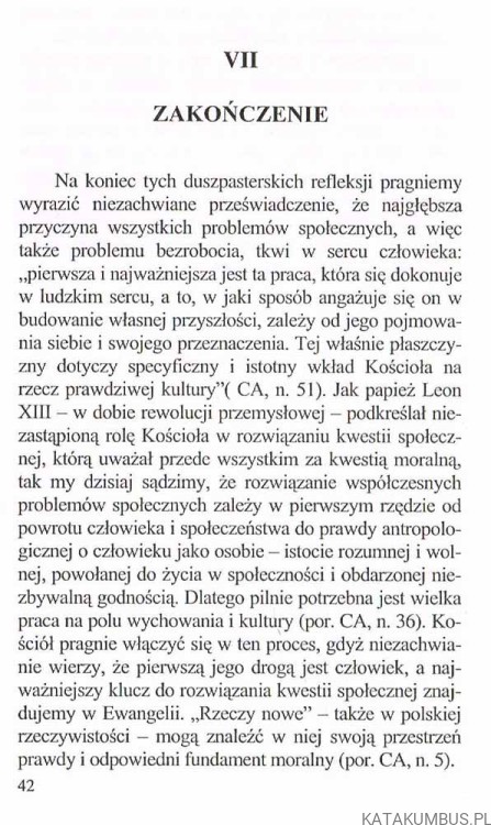 W trosce o nową kulturę życia i pracy. List społeczny Episkopatu Polski