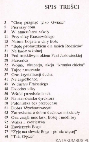 Tak się kroczy ku gwiazdom / s. Bernadetta Lipian
