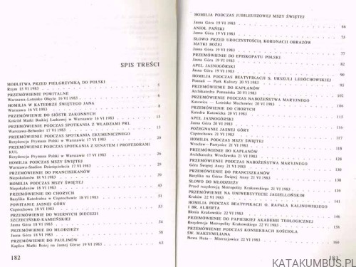 Druga Pielgrzymka do Polski 1983 - Jan Paweł II Nauczanie Społeczne t. VI / Jan Paweł II