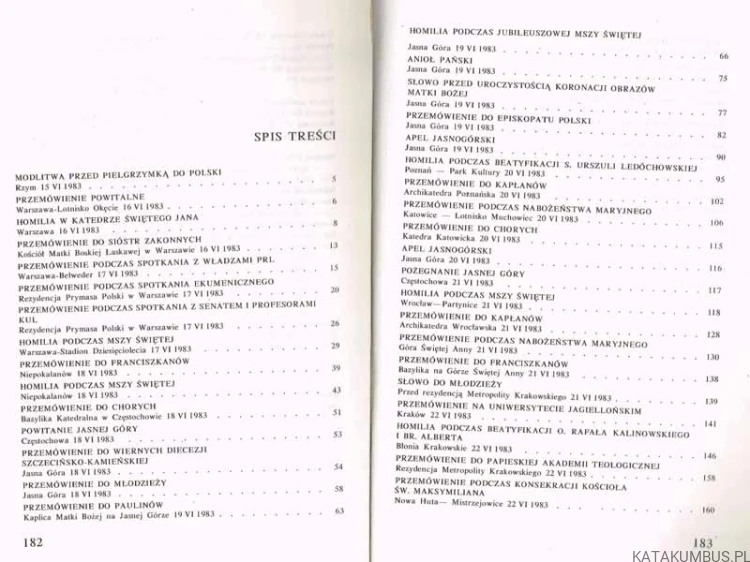Druga Pielgrzymka do Polski 1983 - Jan Paweł II Nauczanie Społeczne t. VI / Jan Paweł II