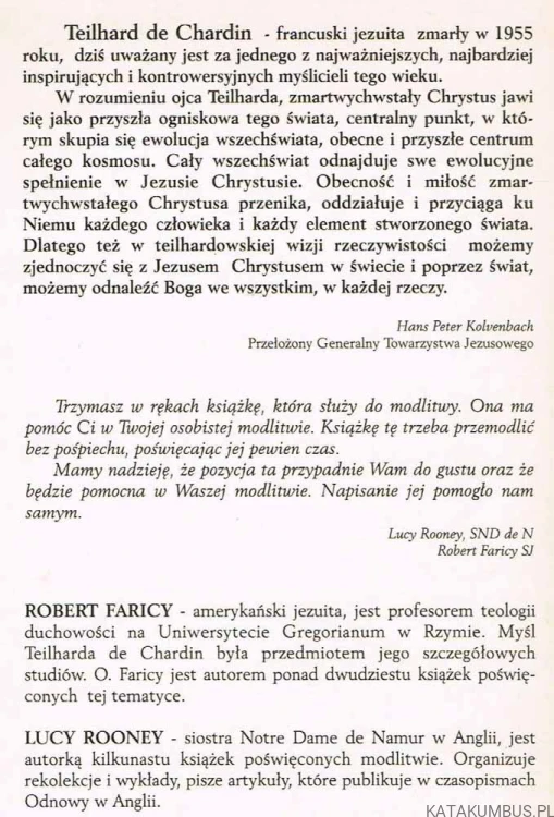 Poznając Jezusa w świecie. ROBERT FARICY LUCY ROONEY