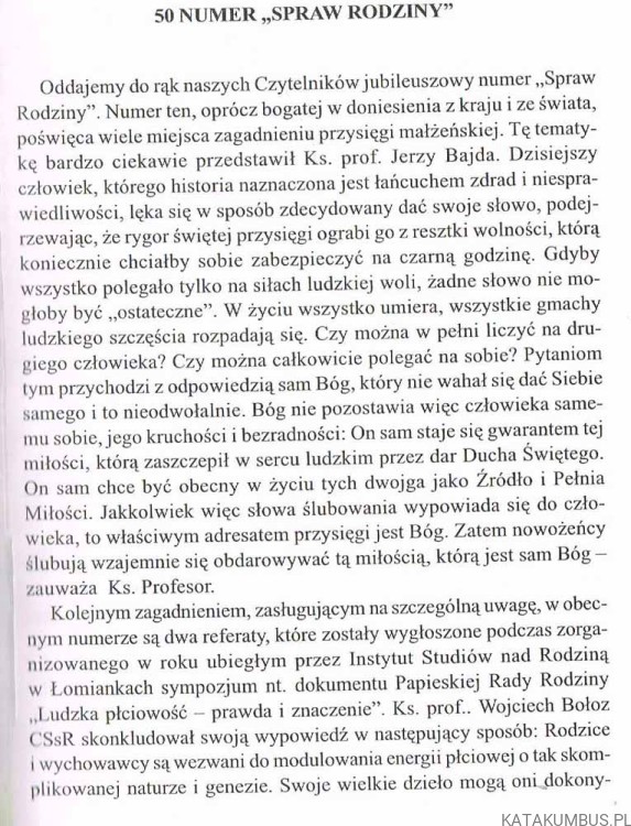 Sprawy rodziny nr 50 / 1999. PRACA ZBIOROWA