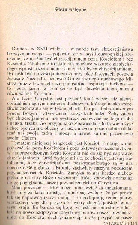 Tajemnica Emmanuela dzisiaj. JACEK SALIJ OP