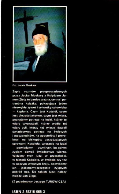 Życie Ewangelią. KS. JAN ZIEJA